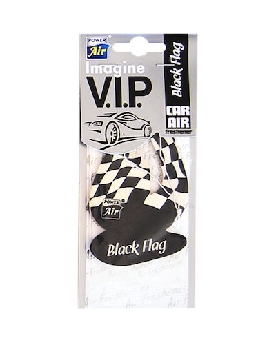 Αρωματικό Κρεμαστό Αυτοκινήτου σε Καρτέλα VIP Autoline 14067 Black Flag