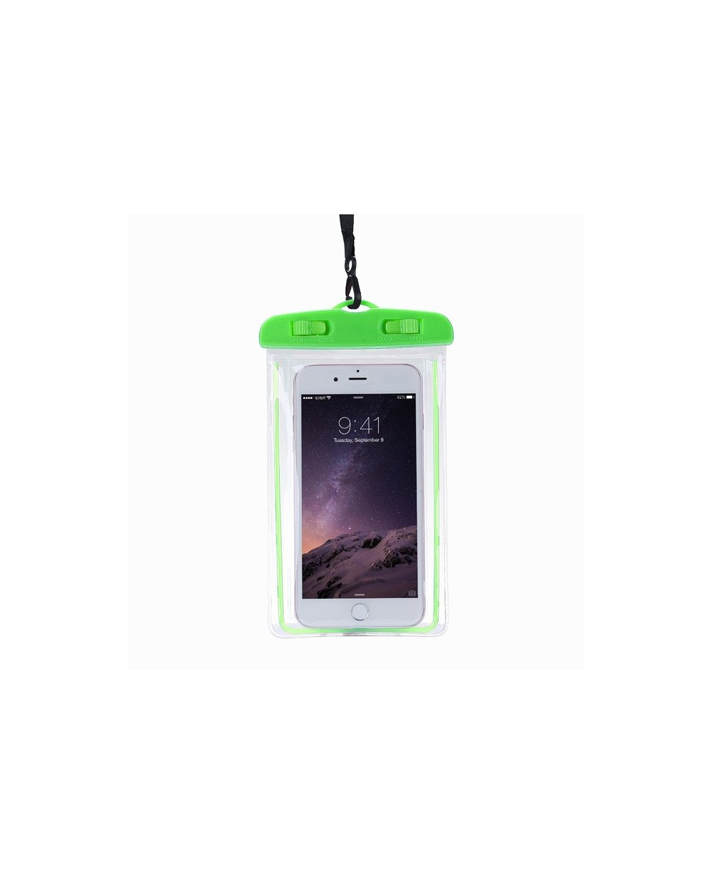 Αδιάβροχη - Υποβρύχια Θήκη για Smartphone 80x160mm EZRA SP08 Πράσινο