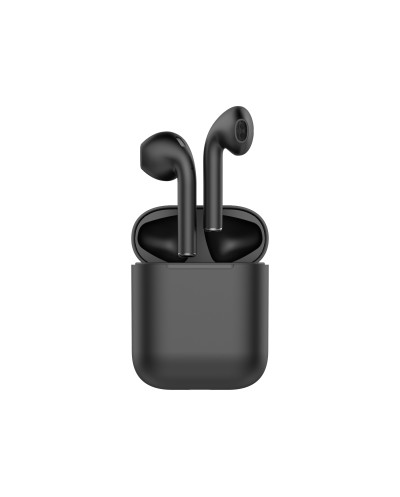Ασύρματα Ακουστικά Bluetooth με Βάση Φόρτισης και Μικρόφωνο EZRA TWS28 Γκρι