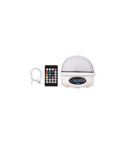 Ντισκομπάλα Bluetooth Φωτορυθμικό με Χειριστήριο LED Disco Crystal Magic Ball Light SD008E