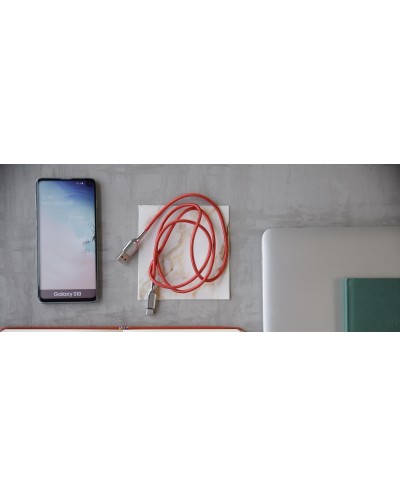 Καλώδιο Γρήγορης Φόρτισης 2A Micro-USB, 1m Fashion Cable Ultra Charging Κόκκινο