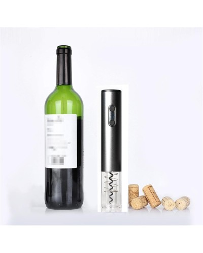 Σετ Ηλεκτρικό Ανοιχτήρι Κρασιού - Τιρμπουσόν με Βάση Electric Wine Opener B4500