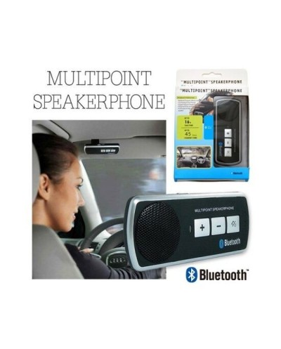 Κιτ Ανοιχτής Συνομιλίας Αυτοκινήτου Bluetooth V3.0 Multipoint Speakerphone Car Kit BT610