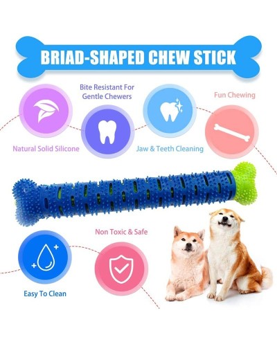 Παιχνίδι Κόκαλο και Λαστιχένια Οδοντόβουρτσα Καθαρισμού Δοντιών Σκύλου Chewbrush