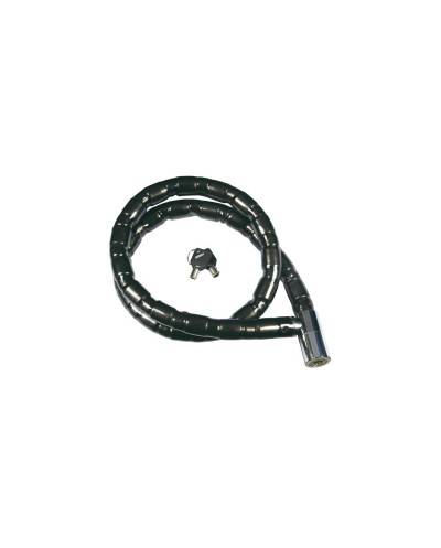Αντικλεπτική Κλειδαριά - Λουκέτο Ασφαλείας Μοτοσυκλέτας Τύπου "Φίδι" 1m Μαύρο