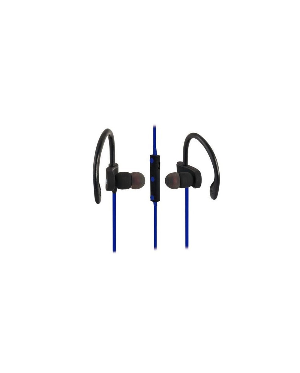 Ασύρματα Bluetooth Ακουστικά Handsfree με Ρυθμιζόμενο Άγκιστρο EZRA EZ-4 Μπλε