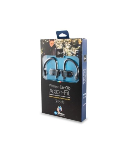 Ασύρματα Bluetooth Ακουστικά Handsfree με Ρυθμιζόμενο Άγκιστρο EZRA EZ-4 Μπλε