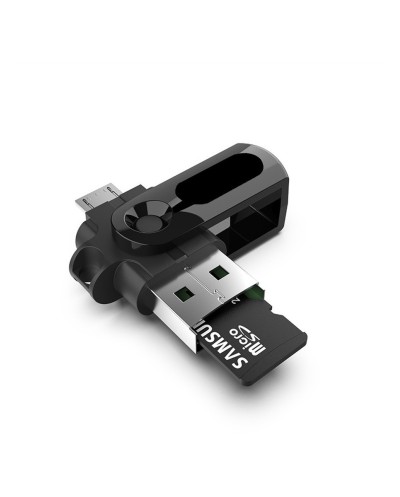 Mini Card Reader Micro-USB για κάρτες MicroSD EZRA OC02