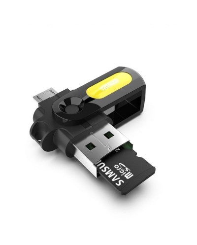Mini Card Reader Micro-USB για κάρτες MicroSD EZRA OC02