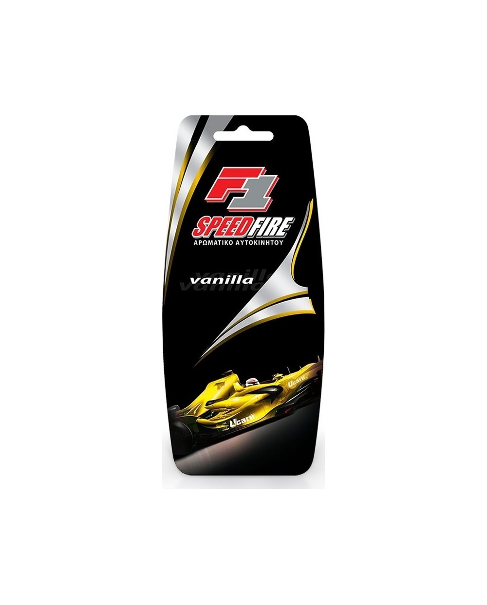 Αρωματικό Κρεμαστό Αυτοκινήτου σε Καρτέλα F1 Ucare Vanilla