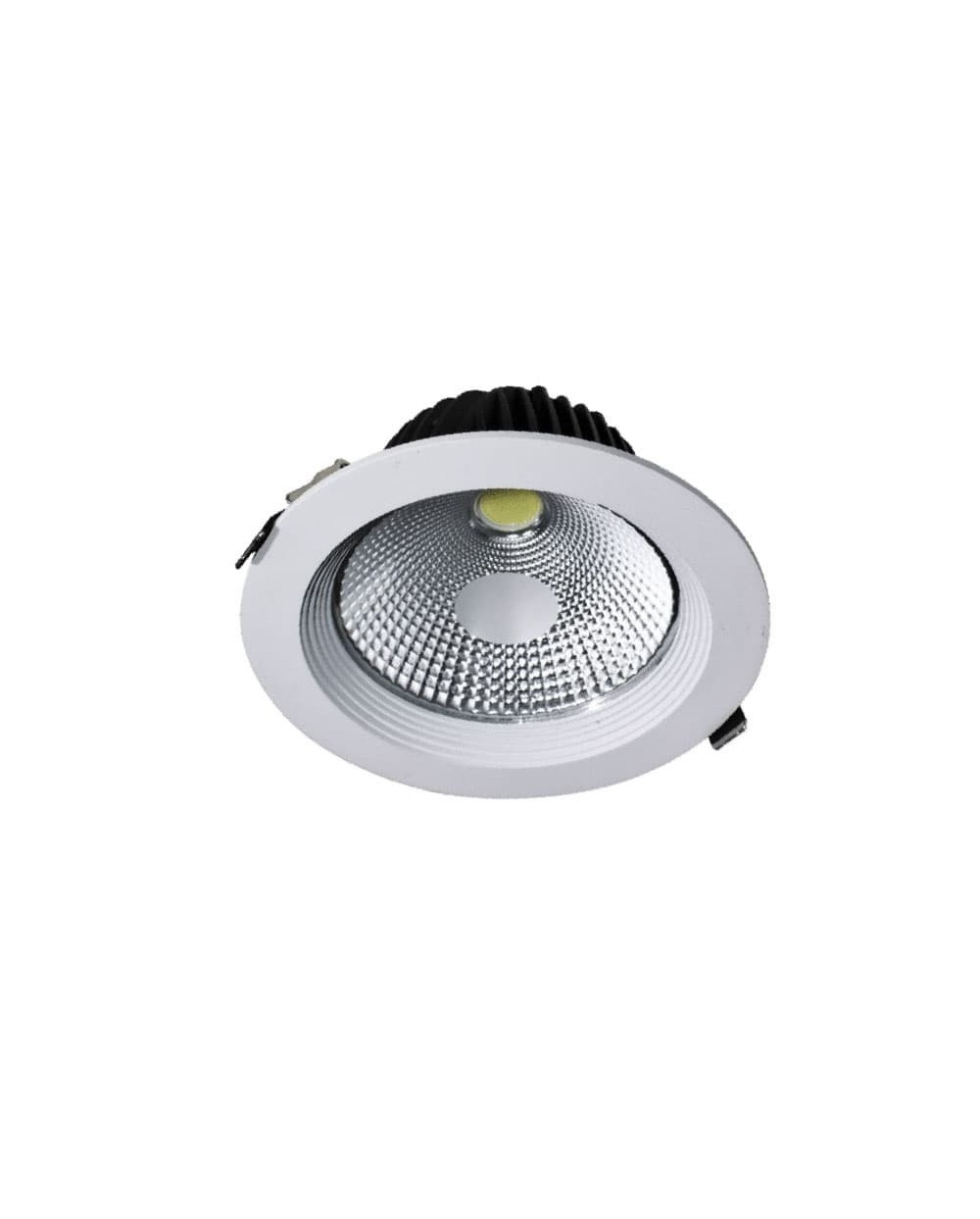 Φωτιστικό Οροφής Στρογγυλό LED Χωνευτό Λευκό 6500K