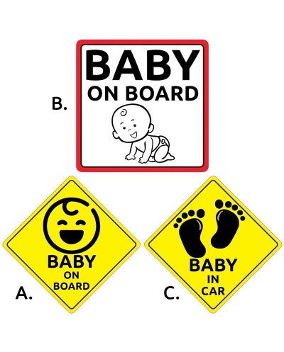 Αυτοκόλλητο Σήμα Μωρό στο Αυτοκίνητο 12,5cm Autoline 10028 - C