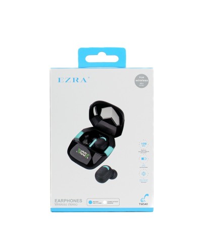 Ασύρματα Ακουστικά Bluetooth V5.1 Handsfree Wireless Stereo με Θήκη Φόρτισης Ezra TWS40