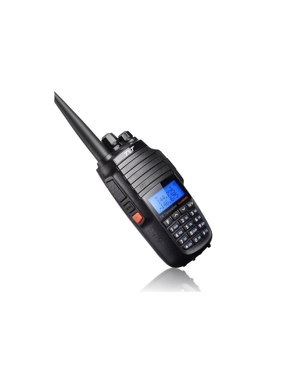 Ασύρματος πομποδέκτης μεγάλης εμβέλειας 10W VHF UHF με 2 κεραίες TYT TH-UV8000D - Μαύρο