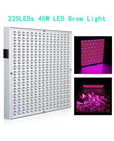 Κρεμαστό Grow Light με 225 LED και Ισχύ 45W Μ31xΒ31xΥ9.8εκ. OEM CTK-LEDGROW-225PCS