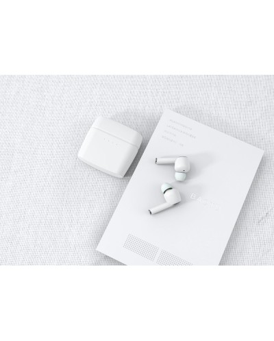 Ασύρματα Ακουστικά Bluetooth V5.2 Handsfree Wireless Stereo με Θήκη Φόρτισης Esdras TWS38 Λευκά