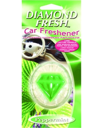 Αρωματική Καρτέλα Κρεμαστή Αυτοκινήτου Diamond Fresh Mint Autoline 11223