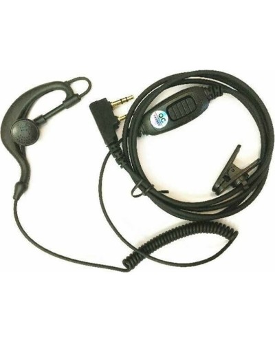 Baofeng Double Pin Ακουστικό Ασύρματου Πομποδέκτη UHF/VHF Συμβατό με UV-5R/UV 82/GT-3/UV-B5/UV B6/UV-5RE/BF-888s ΟΕΜ 011005