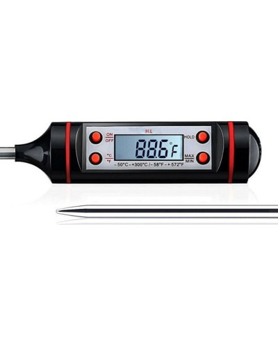 Ψηφιακό Θερμόμετρο Μαγειρικής με Ακίδα -50°C / +300°C TP101 OEM 800126 Μαύρο
