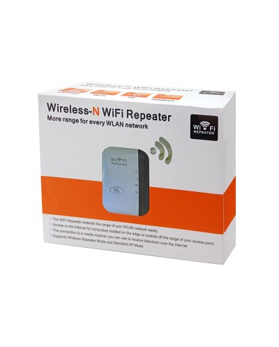 Ασύρματος Αναμεταδότης - Ενισχυτής Σήματος WiFi Repeater Extender Single Band 300Mbps CL-WR03