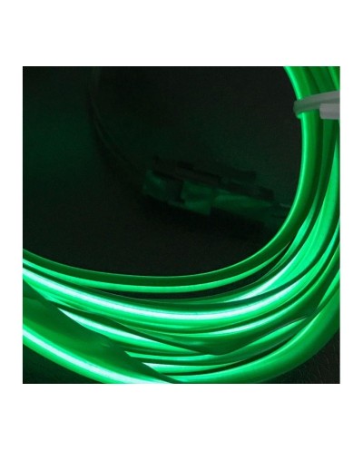 Εύκαμπτο LED καλώδιο 2m για την εσωτερική διακόσμηση κάθε αυτοκινήτου - El wire