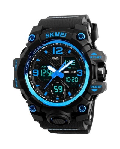 Αθλητικό ρολόι χειρός ανδρικό SKMEI 1155 Blue