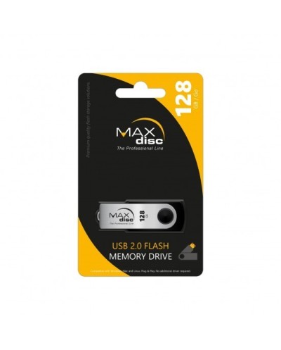 MAXdisc USB 2.0 Flash Memory Drive, 128 GB MD913