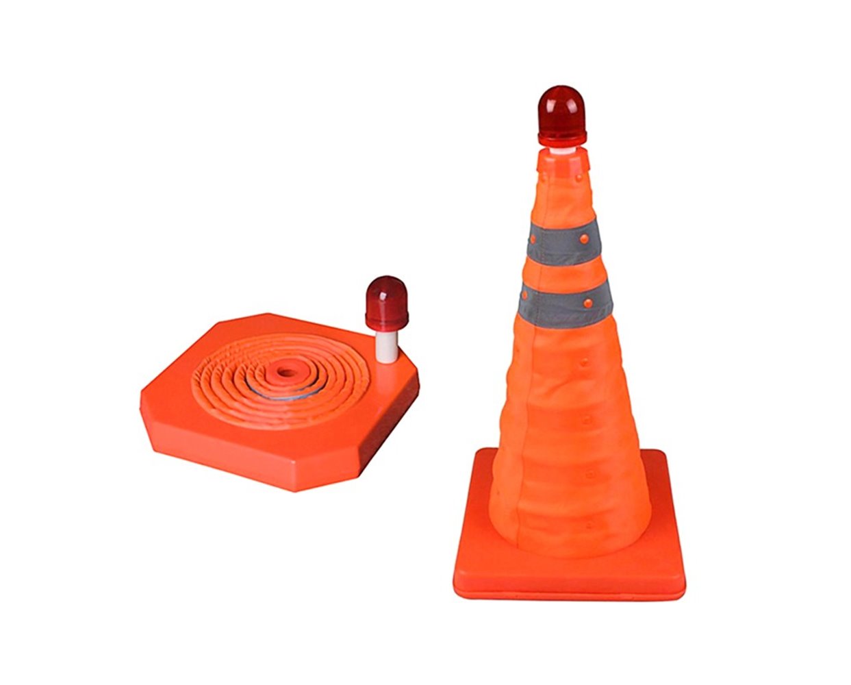 Κώνος Κυκλοφορίας από Πλαστικό σε Πορτοκαλί Χρώμα Autoline 14545