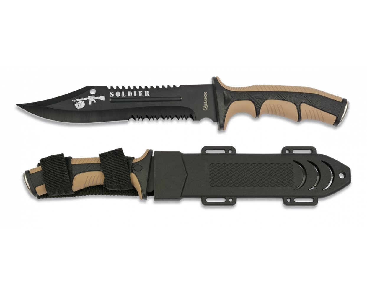 ΜΑΧΑΙΡΙ ALBAINOX Tactical knife SOLDIER coyote, 32406