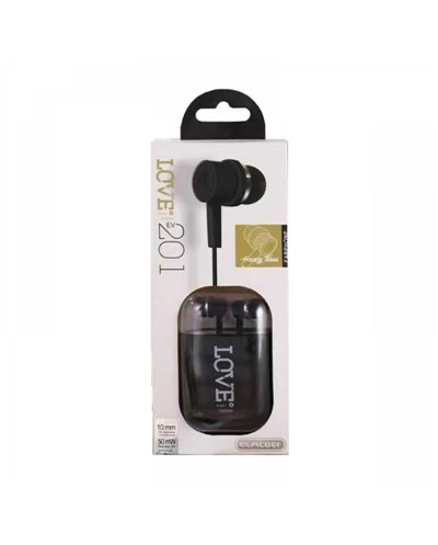 Ενσύρματα ακουστικά - EV-201 - 202012 - Black