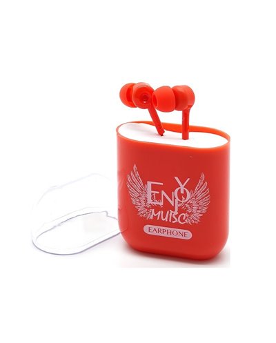 Ενσύρματα ακουστικά - EV-209 - 202302 - Red