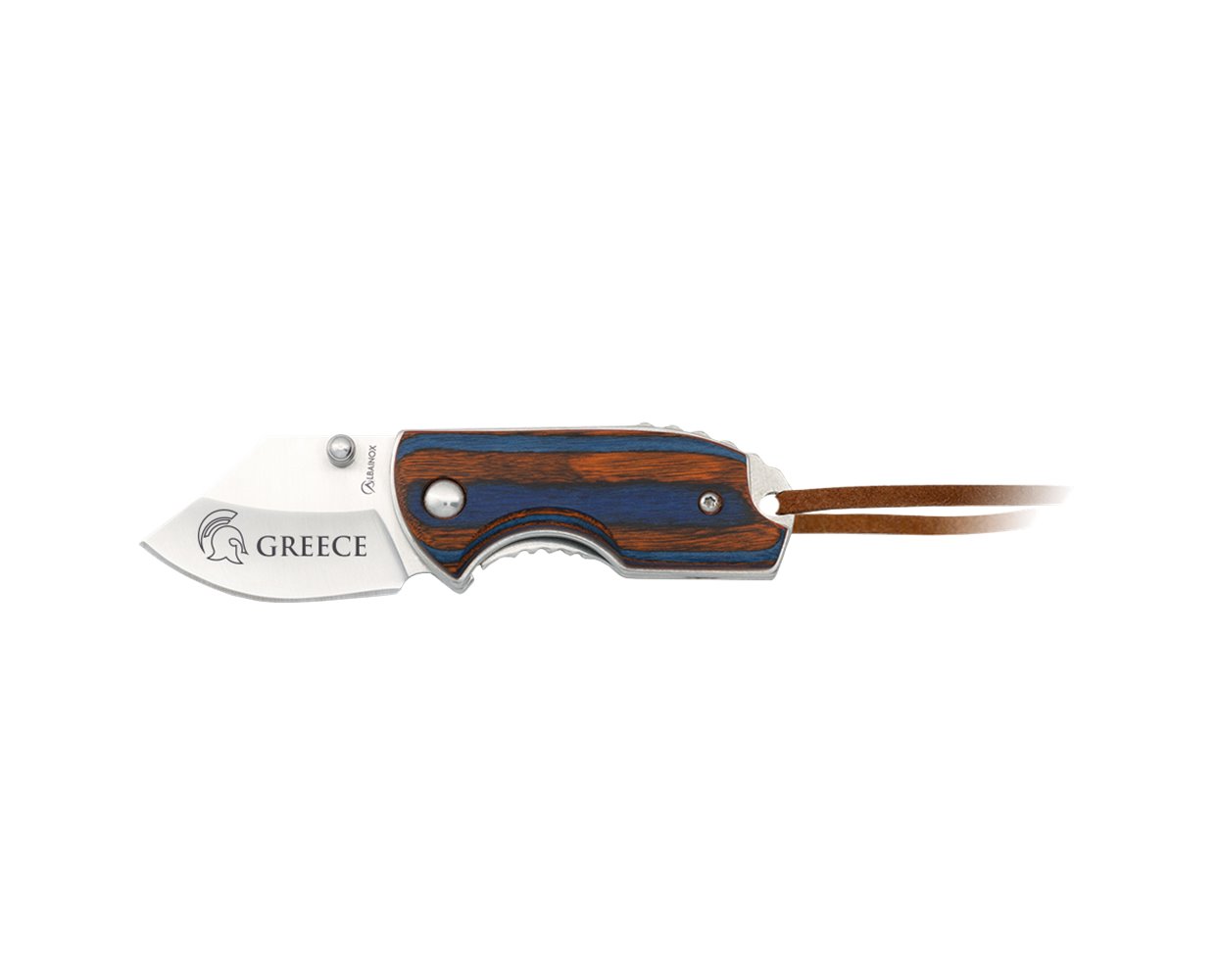 ΣΟΥΓΙΑΣ ALBAINOX Mini pocket knife with lock. Red/blue, 18630+GR316