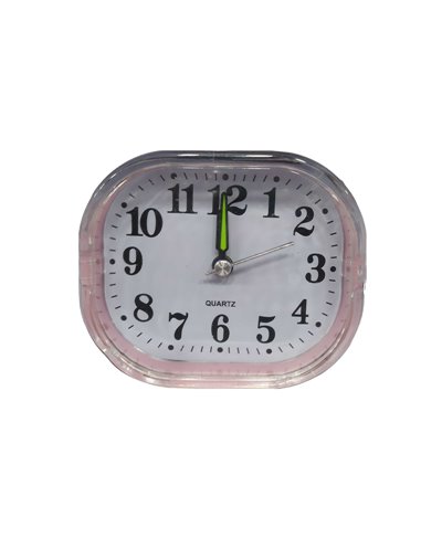 Επιτραπέζιο ρολόι - Ξυπνητήρι - XHY-611A - 606117 - Pink