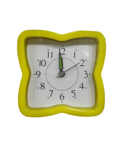 Επιτραπέζιο ρολόι - Ξυπνητήρι - XHY-626B - 606261 - Yellow