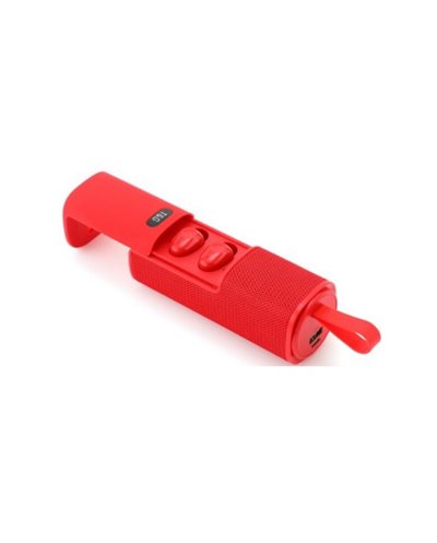 Ασύρματο ηχείο Bluetooth με σετ ακουστικών - TG807 - 883815 - Red