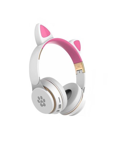 Ασύρματα ακουστικά - Cat Headphones - T22 - 540221 - White