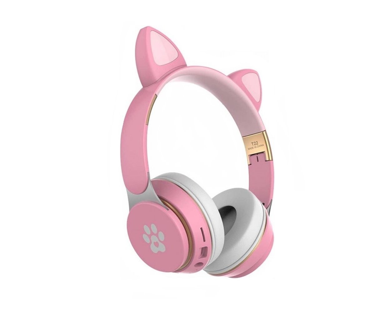 Ασύρματα ακουστικά - Cat Headphones - T22 - 540221 - Pink
