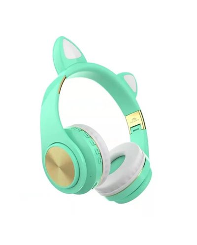 Ασύρματα ακουστικά - Cat Headphones - T25 - 540252 - Green