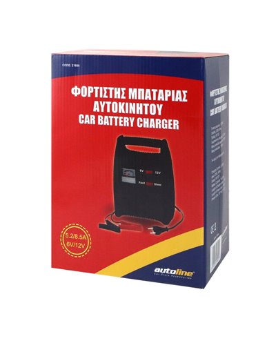 Φορτιστής Μπαταρίας Αυτοκινήτου 6/12V Battery Charger Autoline 21600