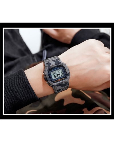 Ανδρικό Ψηφιακό Ρολόι Χειρός SKMEI 1628 GREY CAMOUFLAGE