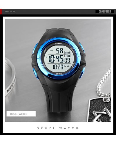 Αθλητικό ρολόι χειρός ανδρικό SKMEI 1790 BLUE/WHITE