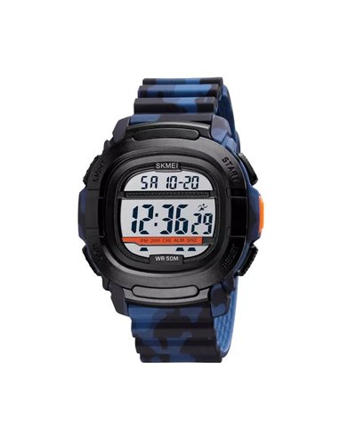 Αθλητικό ρολόι χειρός ανδρικό SKMEI 1657 ARMY BLUE