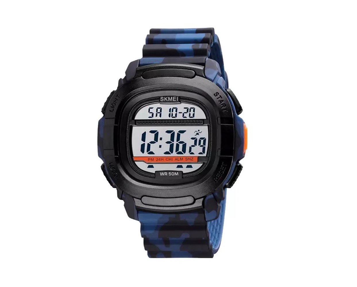 Αθλητικό ρολόι χειρός ανδρικό SKMEI 1657 ARMY BLUE