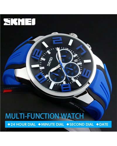 Ρολόι χειρός ανδρικό SKMEI 9128 BLUE