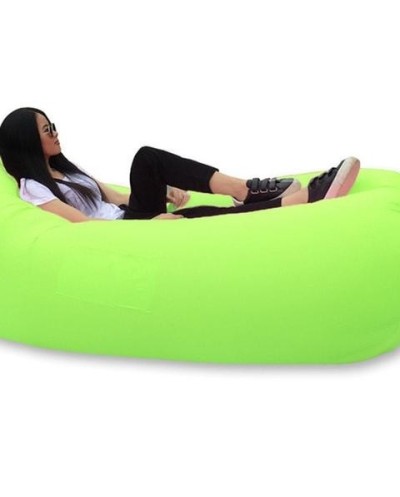 Ξαπλώστρα Καναπές για την Παραλία & το Κήπο ΟΕΜ Lazy Bag Inflatable Air Sofa green