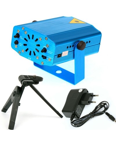 Mini ισχυρός Φωτορυθμικό Projector Laser 50mW YX-6D OEM