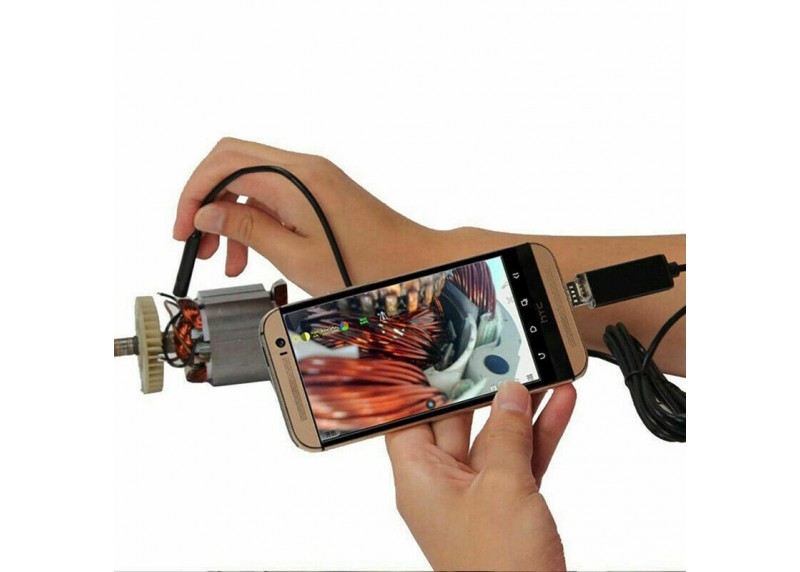 Ενδοσκοπική Αδιάβροχη Μίνι Κάμερα 5.5mm USB με Καλώδιο 2m SmartCam